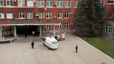 Сирена и спецслужбы: кадры из общежития на территории университета в Перми. Эксклюзив