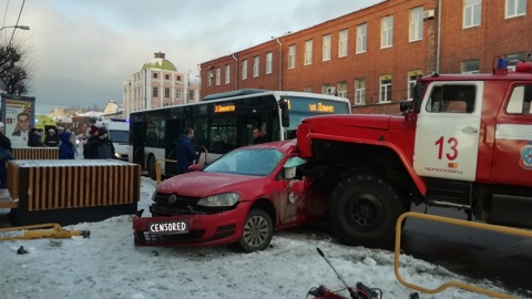 Виновником смертельного ДТП в Череповце признан водитель пожарной машины
