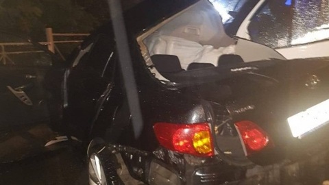 Смертельное ДТП в Железноводске: автомобиль влетел в маршрутку