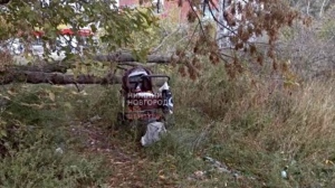 В Нижнем Новгороде прохожие нашли в коляске 8-месячного малыша
