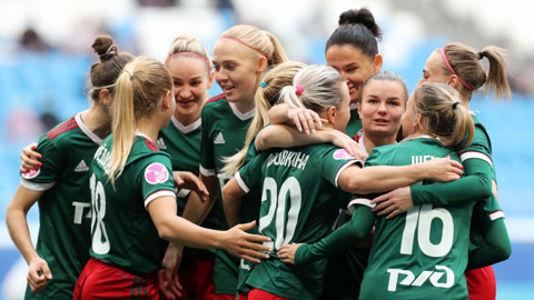 Футболистки "Локомотива" выиграли Кубок России