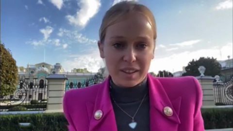 Жена не пришла к Саакашвили, зато девушка дважды навестила