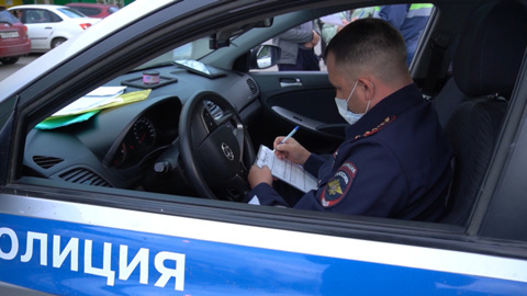 "Он сам засунул": в Благовещенске пьяный мужчина укусил автоинспектора