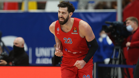 Баскетболист ЦСКА Шенгелия назван MVP третьего тура Евролиги