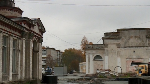 Работы по реконструкции Торгового городка в Рязани идут полным ходом