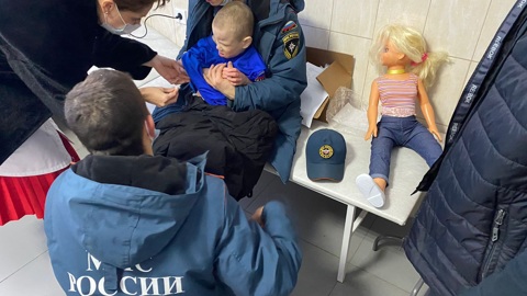 В Марий Эл курсанты спасли замерзающего ребенка