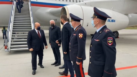 Мишустин проводит рабочие встречи в Калининграде