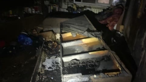 При пожаре в Александрове спасли двух детей