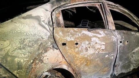 В лесу под Калугой в сгоревшем автомобиле обнаружен труп мужчины