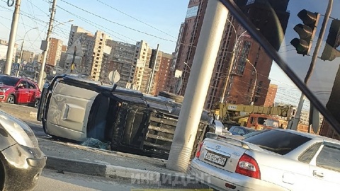 ДТП с участием полицейских произошло в Новосибирске