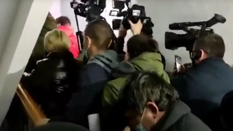 Протестующие против новых тарифов житомирцы ворвались в здание горгаза