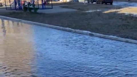 В Тольятти затопило улицу