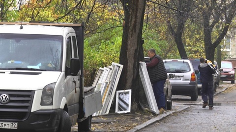 В Балтийске смонтировали все окна, пострадавшие от взрыва газа