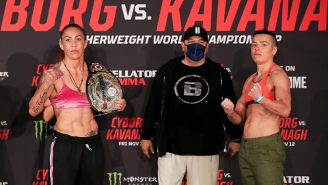 Сайборг нокаутировала Кавану и во второй защитила пояс Bellator