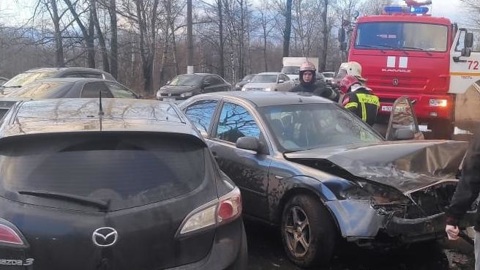 В Твери женщина пострадала в ДТП с грузовиком