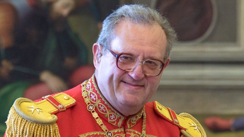 Умер бывший великий магистр Мальтийского ордена