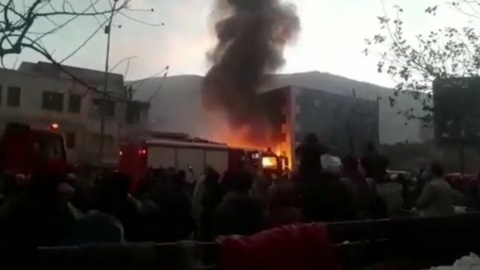 В столице Афганистана сгорела часть рынка