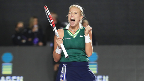 Контавейт обыграла Саккари в полуфинале Итогового турнира WTA