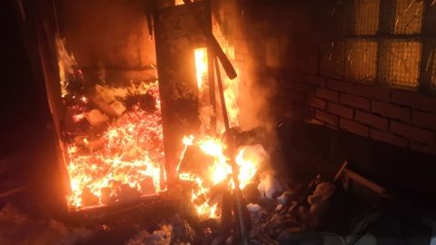 Жертвами пожара в омском селе стали два пенсионера