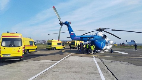 В Краснодар доставлены дети, пострадавшие при взрыве газа в Чечне