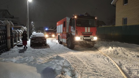 В Казани мужчина и женщина заживо сгорели в доме