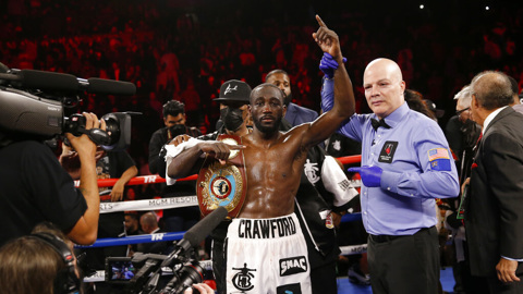 Кроуфорд защитил чемпионский пояс WBO, нокаутировав Портера