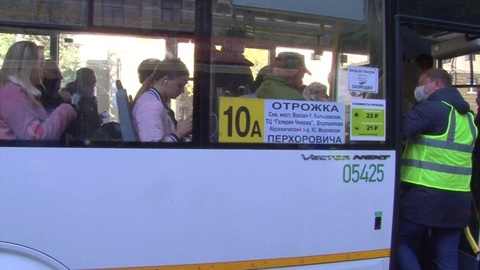 В Воронеже маршрутчики не могут высаживать из автобуса антимасочников