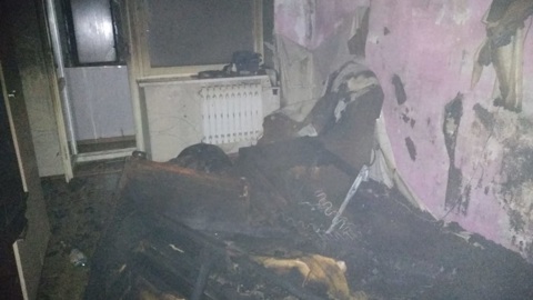 При пожаре в квартире погиб житель Альметьевска