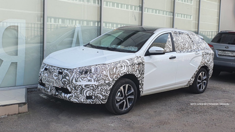 Обновленная Lada Vesta появится весной