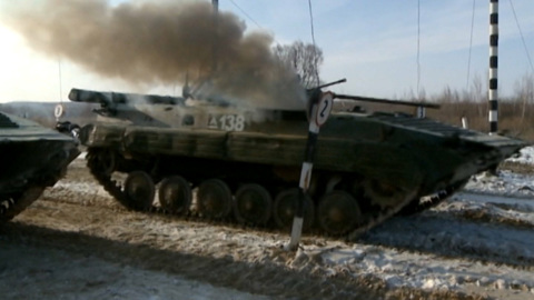 На полигонах Амура подготовили участки для учебной стрельбы из БМП и танков к зиме