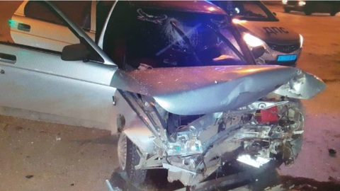 В Чебоксарах в результате столкновения двух автомобилей пострадали 3 человека