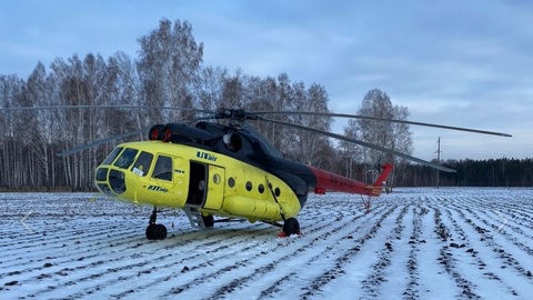 Вертолет Ми-8 совершил аварийную посадку под Тюменью