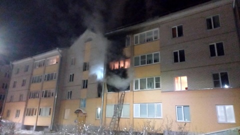 59 человек спасли из пожара в доме под Вологдой