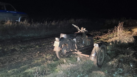 Пьяный мотоциклист сбил девушку и двух детей на обочине в Крыму