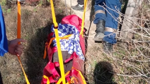 В Абрау-Дюрсо спасатели на руках вынесли пострадавшего дельтапланериста