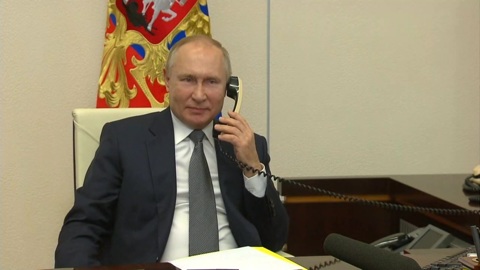Путин поздравил президента Азербайджана с Днем независимости