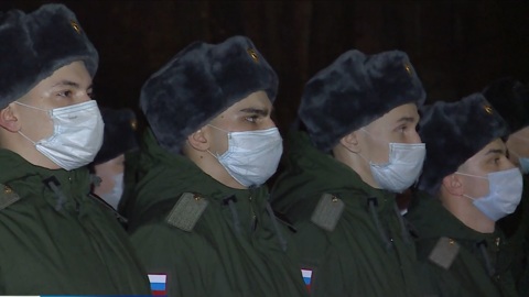 Вологодские призывники отправились служить в Президентский полк
