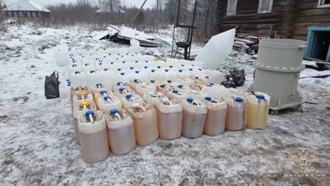 Полицейские нашли спрятанную в деревне крупную нарколабораторию