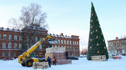 В Рыбинске появится шестиметровый Дед Мороз