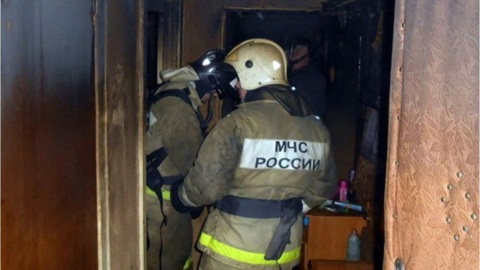 В Мончегорске из пожара спасли 4 человек