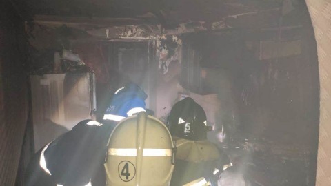 Во время пожара в тульском поселке эвакуировано 20 человек