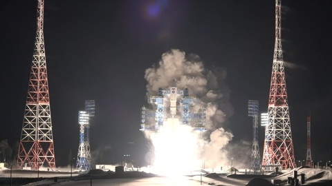 С космодрома Плесецк запустили ракету с военным спутником