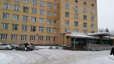 Пожар вспыхнул в ковидном госпитале в Красноярске