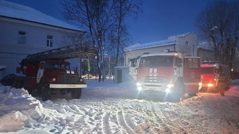 Произошел пожар в смоленской клинической больнице №1