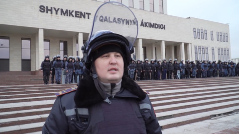 Число задержанных в Шымкенте превысило 3 тысячи человек