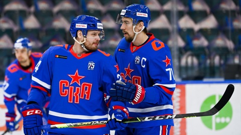 СКА первым на Западе КХЛ пробился в плей-офф