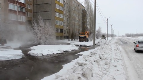 Авария на теплотрассе в Гае: без отопления более 2300 человек