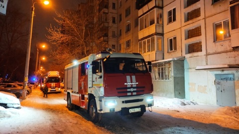 В Челябинске три человека погибли при пожаре в квартире