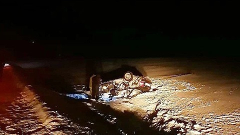 Водитель перевернувшейся Lada Priora погиб под Уфой