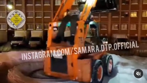 "Взбесившаяся" снегоуборочная машина убила рабочего в Самаре